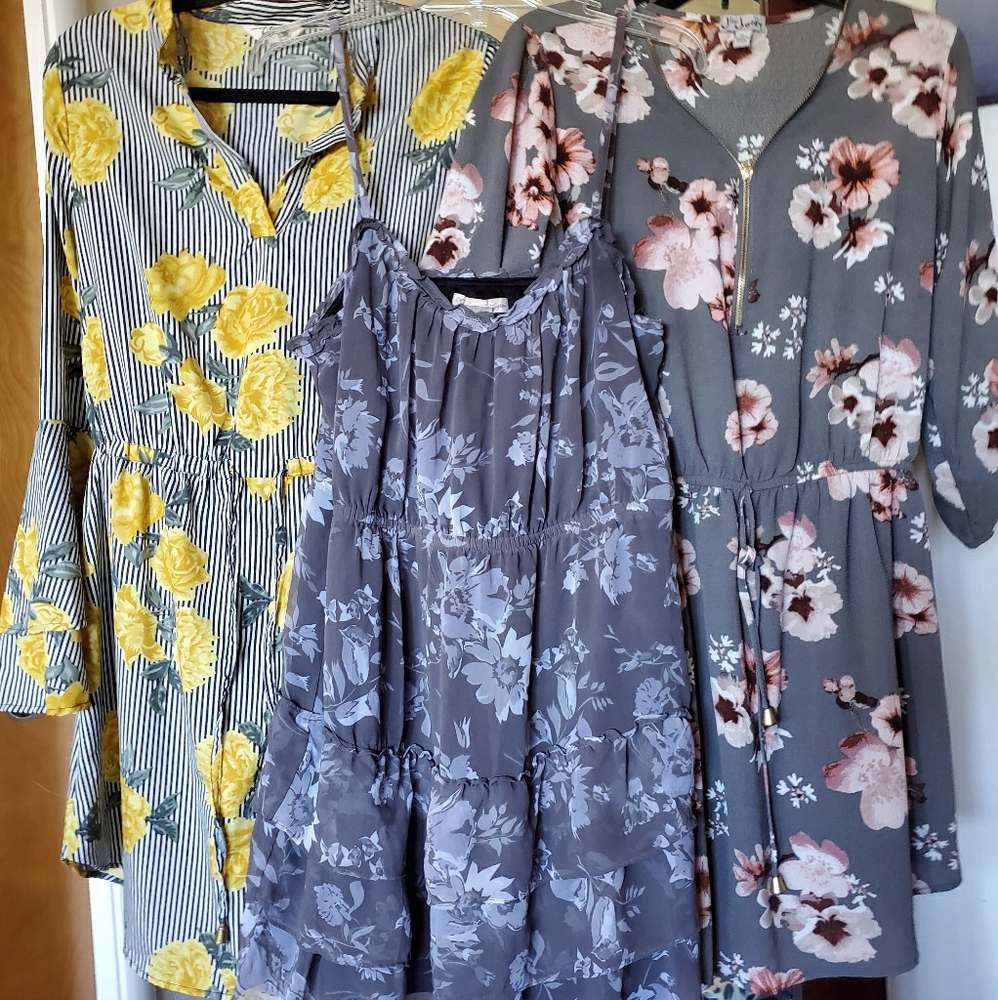 Floral Dress Bundle of 5